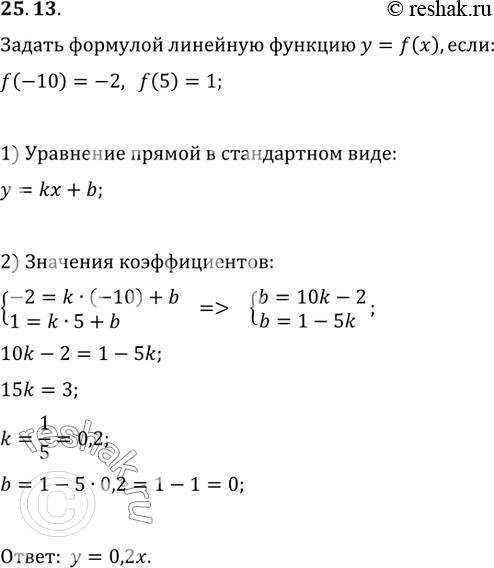 Изображение Упр.25.13 ГДЗ Мерзляк 10 класс Базовый уровень